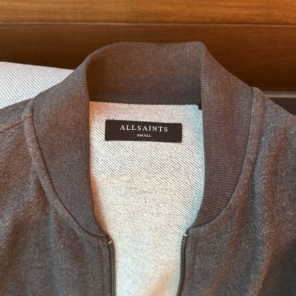 All saints jacket. Gray. Never used. - Picture 2 of 2